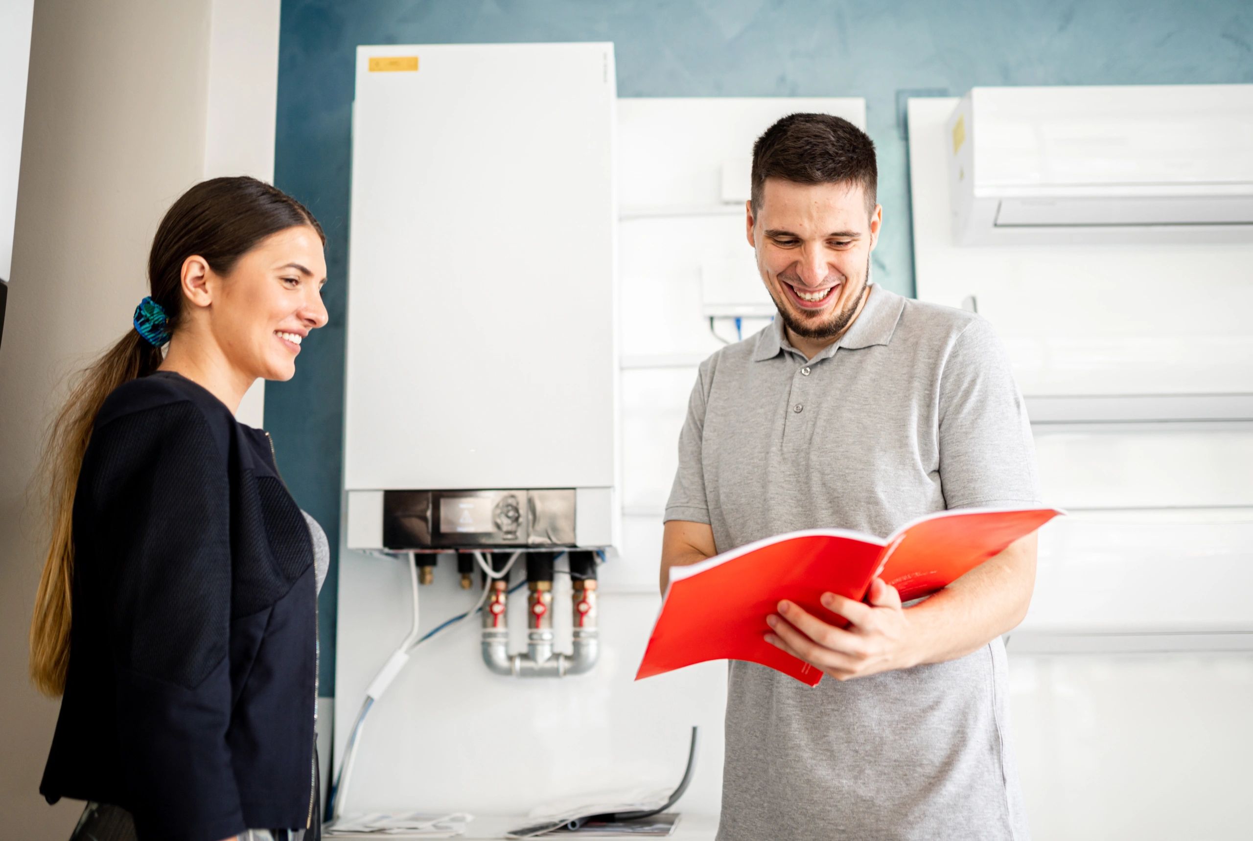 Professional consultation with a homeowner